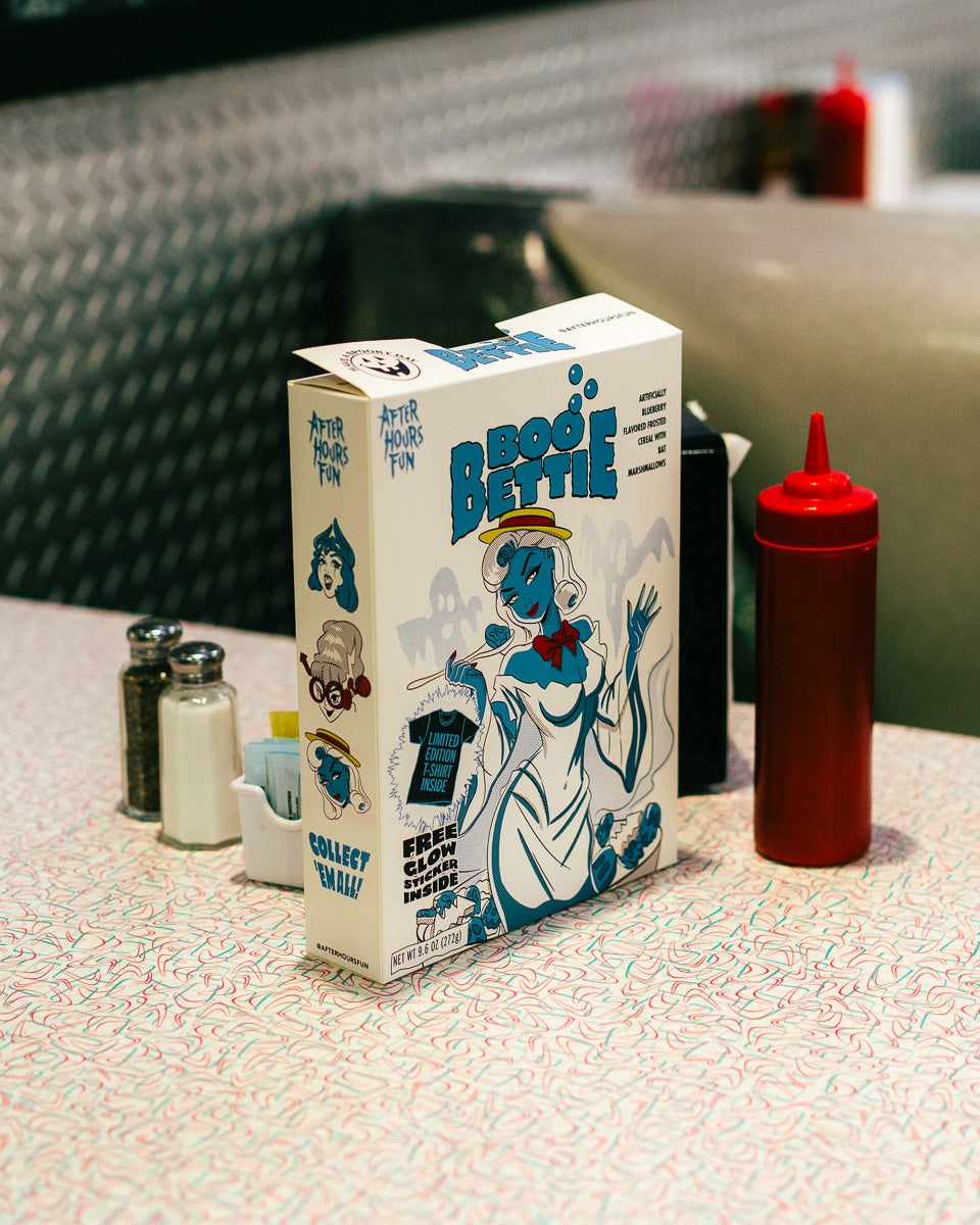 Boo Bettie Cereal Box