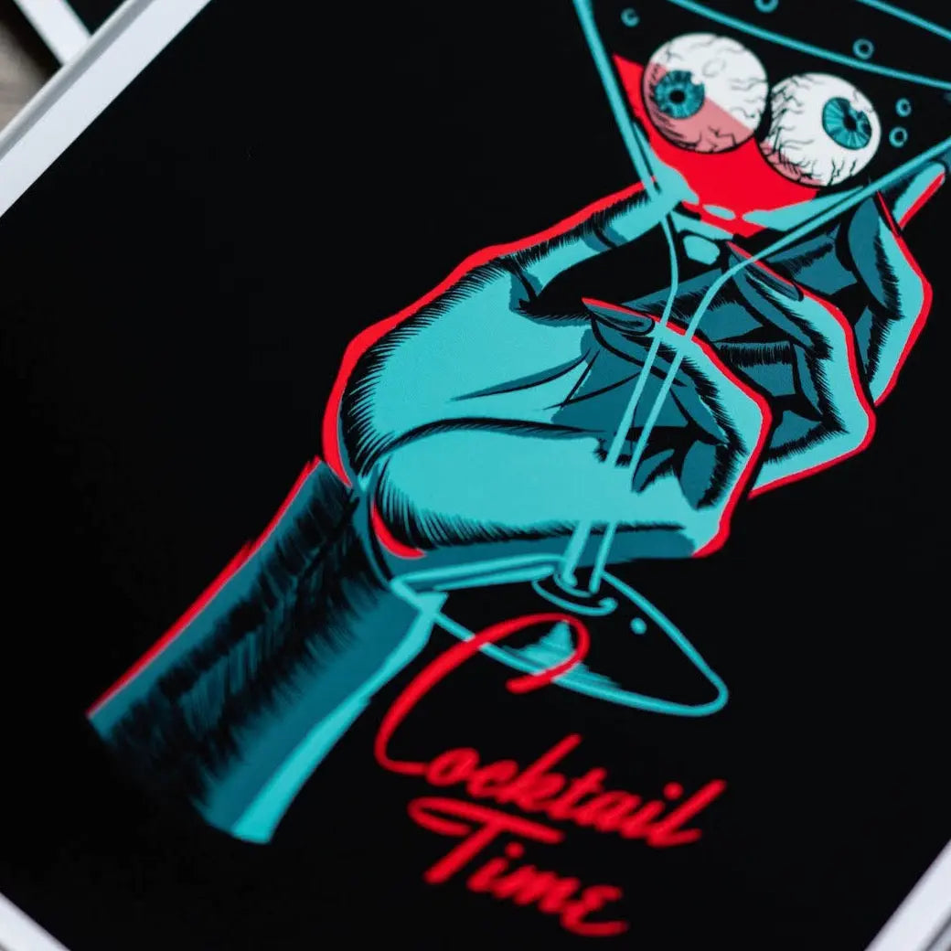 Cocktail Time 8.5 X 11 Inch Giclee Print