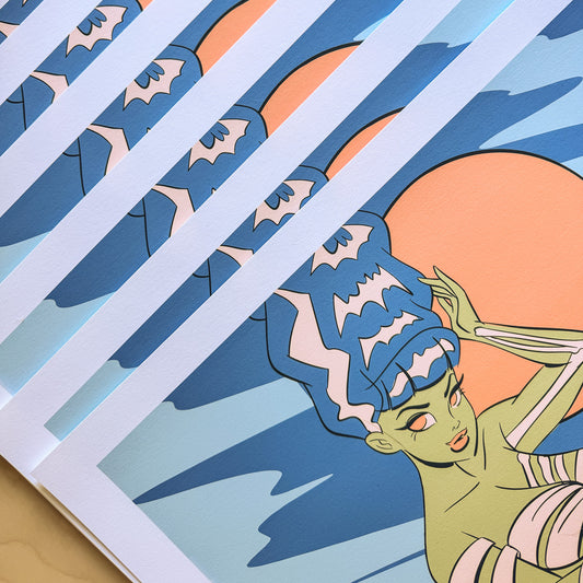 Cali Vibes Art Print — Limited Edition 10/10 Signed & Numbered