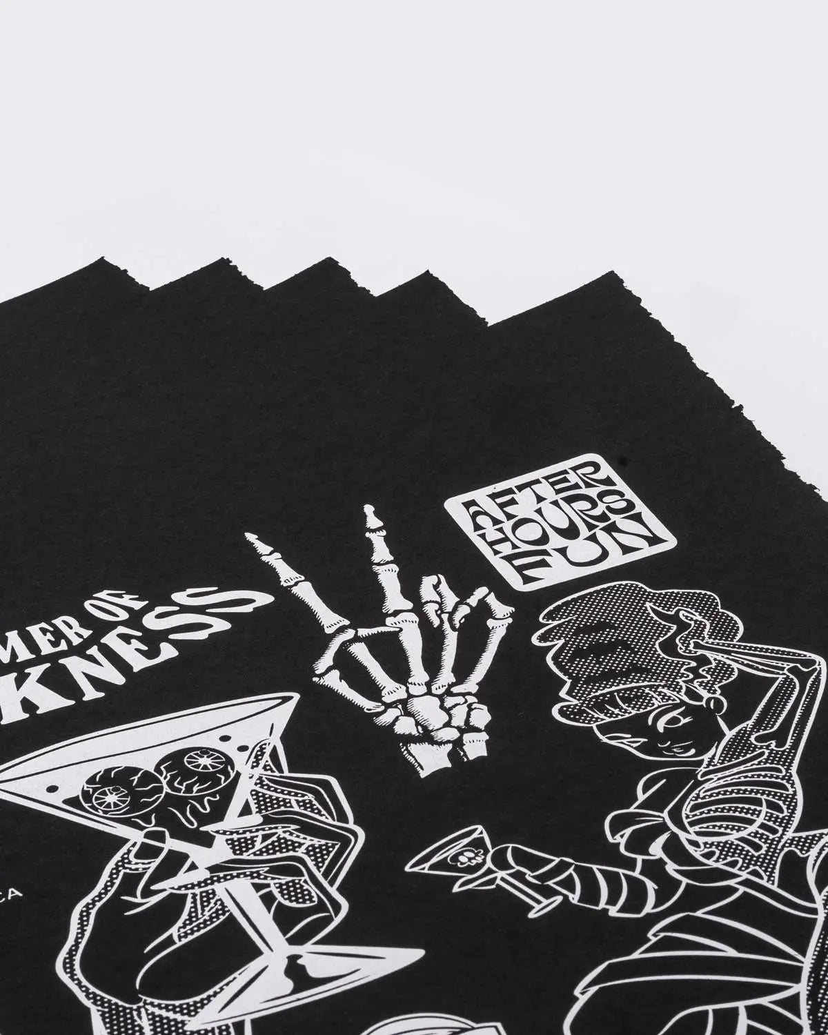 "Doodles" 22x30 inch screen print poster AFTERHOURSFUN