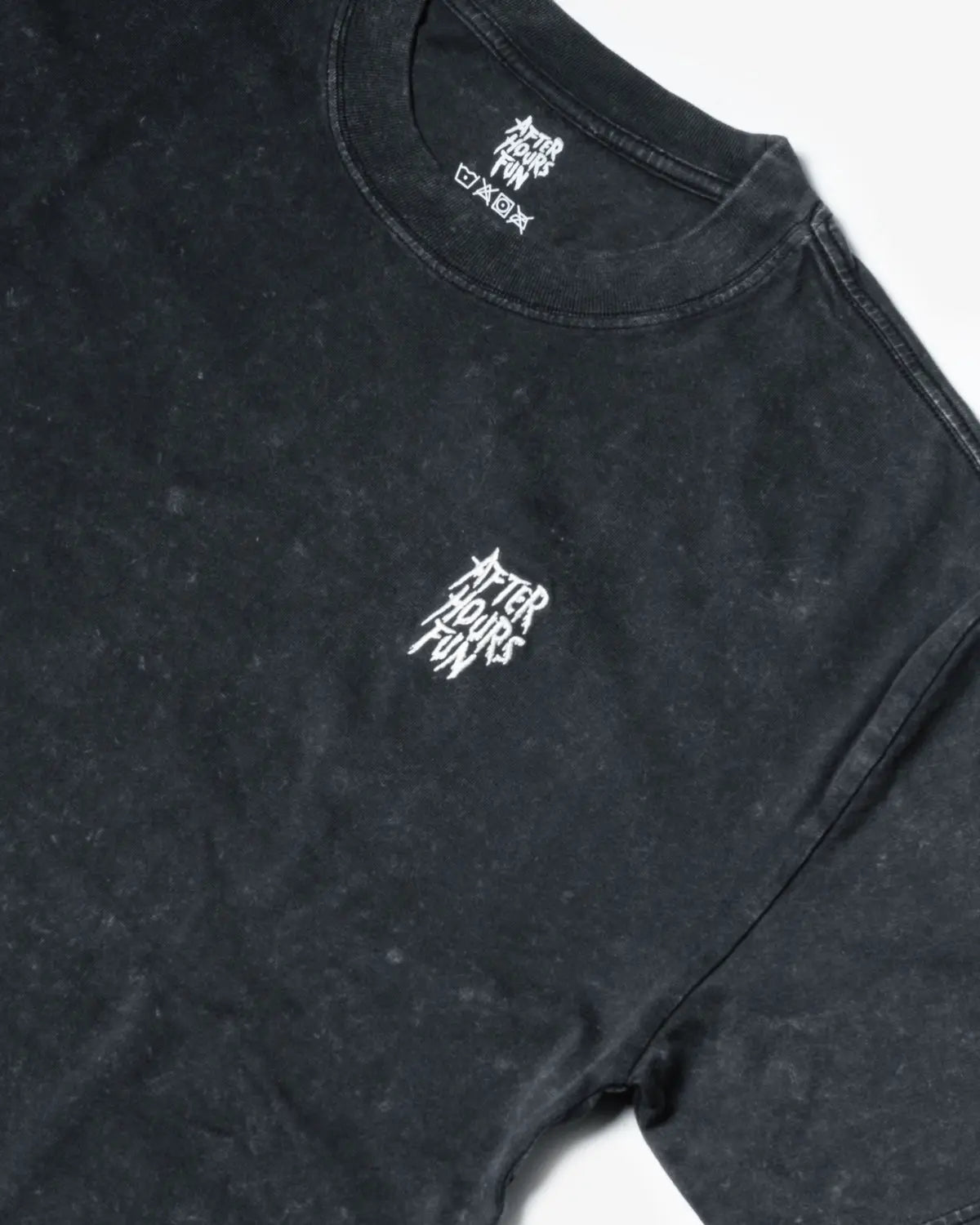 MINIMAL STONE WASH TEE AFTERHOURSFUN
