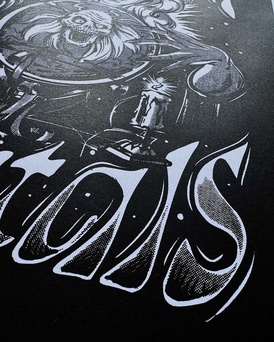 "Foolish Mortals" – Hand-Pulled in Pittsburgh (Signed A/P) AFTERHOURSFUN