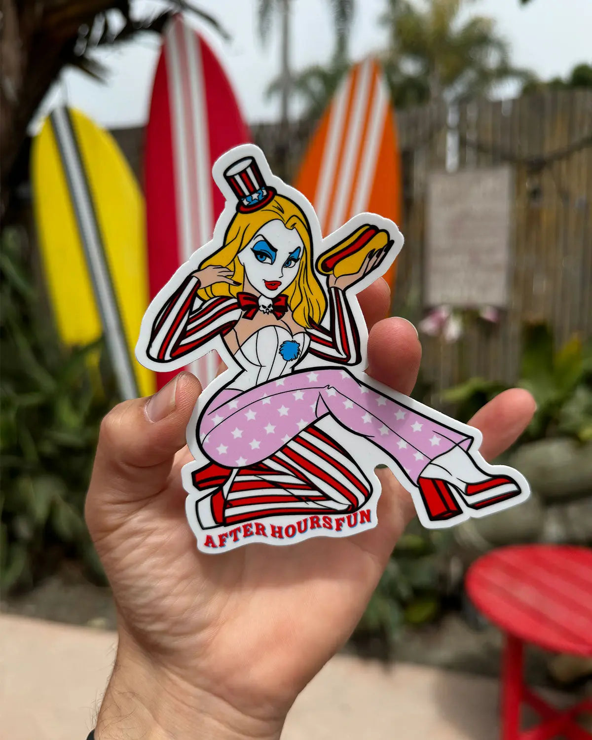 Spaulding Babe Sticker AFTERHOURSFUN