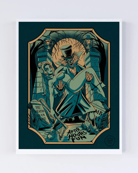 Spooky Time 16 x 20 Art Print AFTERHOURSFUN