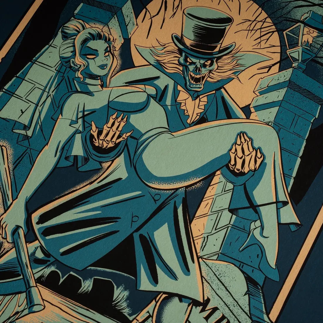 Spooky Time 16 x 20 Art Print AFTERHOURSFUN