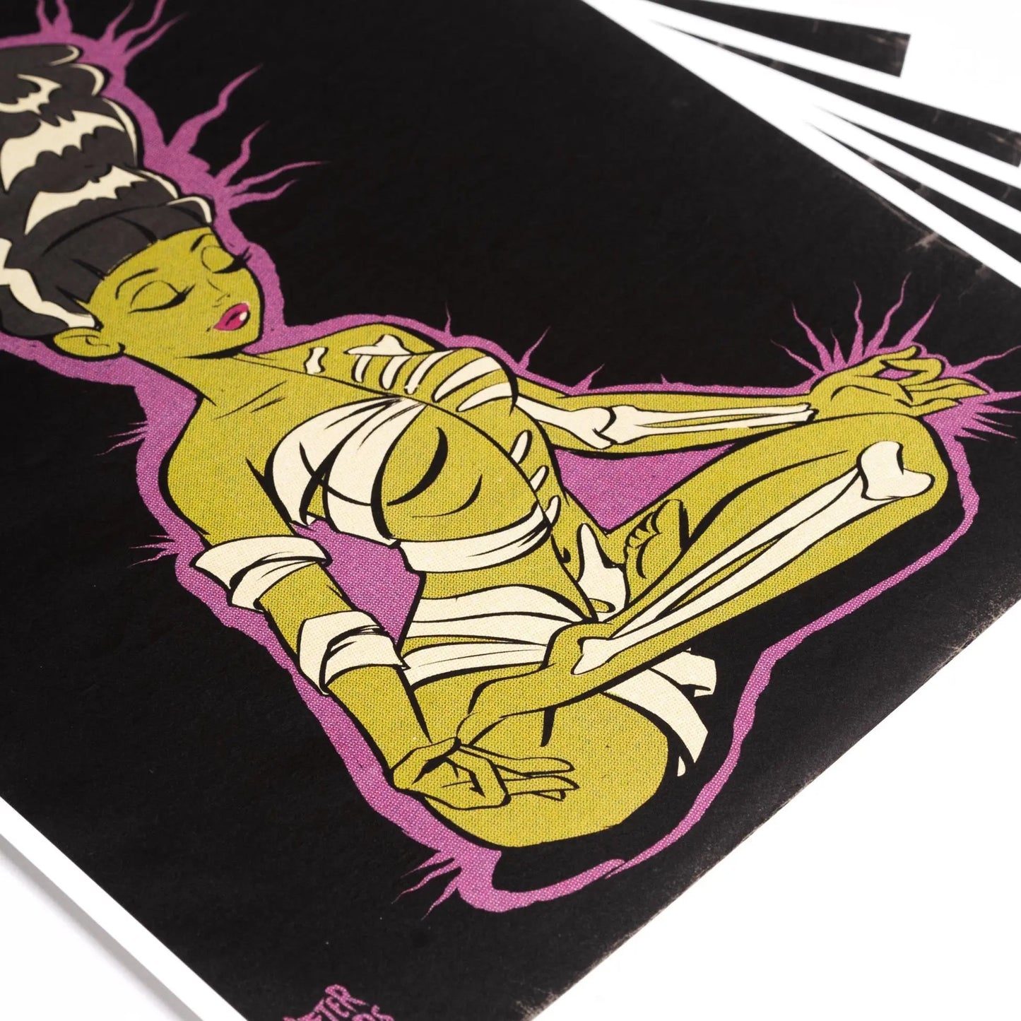 Yoga Bride Bones 8.5 x 11 Print