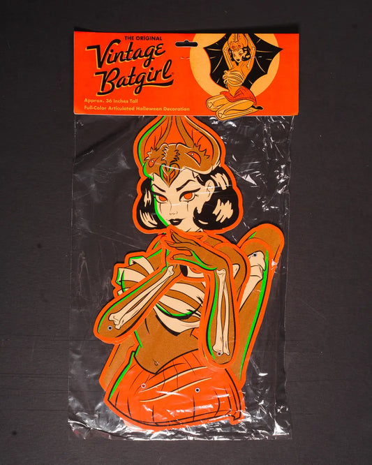 'Vintage Batgirl' **Limited Edition** Halloween Decoration | AFTER HOURS FUN AFTERHOURSFUN