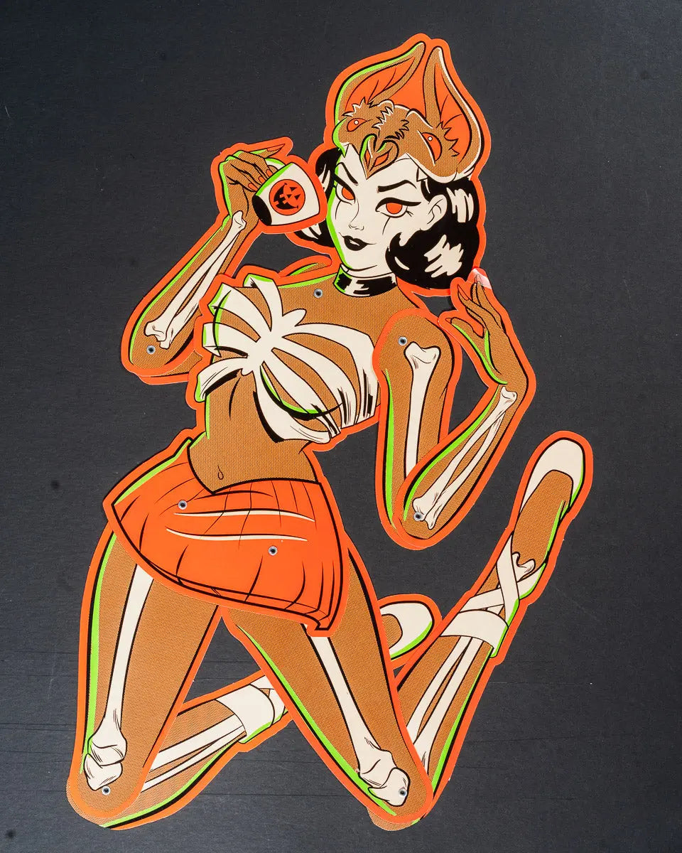 'Vintage Batgirl' **Limited Edition** Halloween Decoration | AFTER HOURS FUN AFTERHOURSFUN