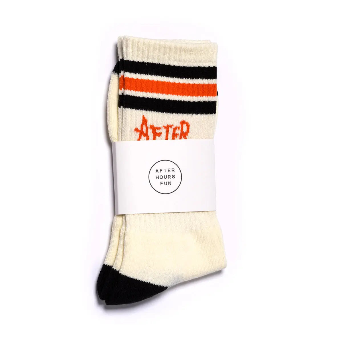 After Hours Fun Cream socks AFTERHOURSFUN