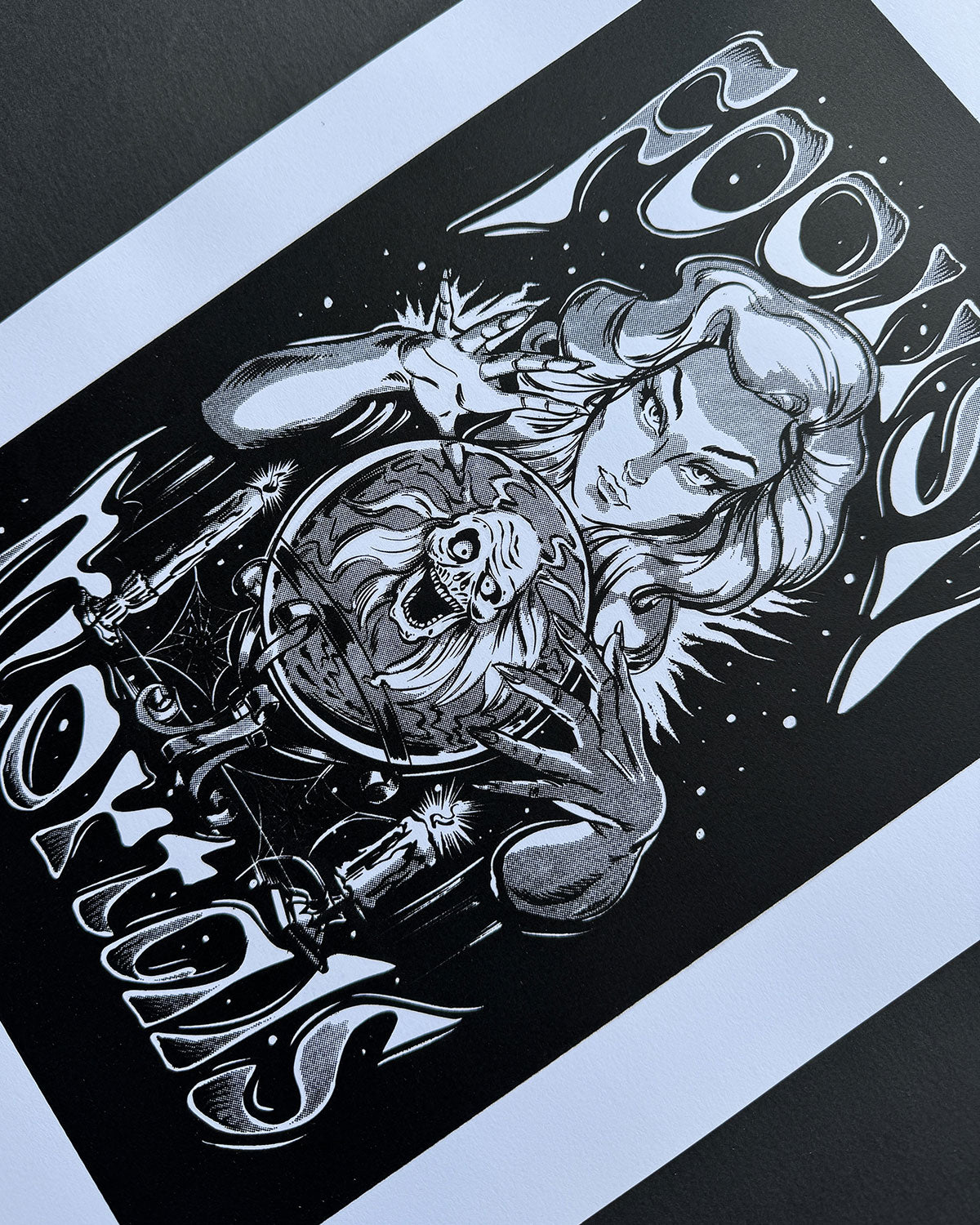 "Foolish Mortals" – Hand-Pulled in Pittsburgh (Signed A/P) AFTERHOURSFUN