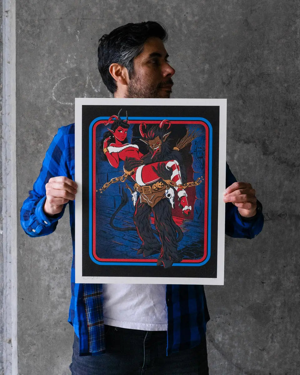 Krampus Nights Limited Edition Signed Numbered 1/20 AFTERHOURSFUN