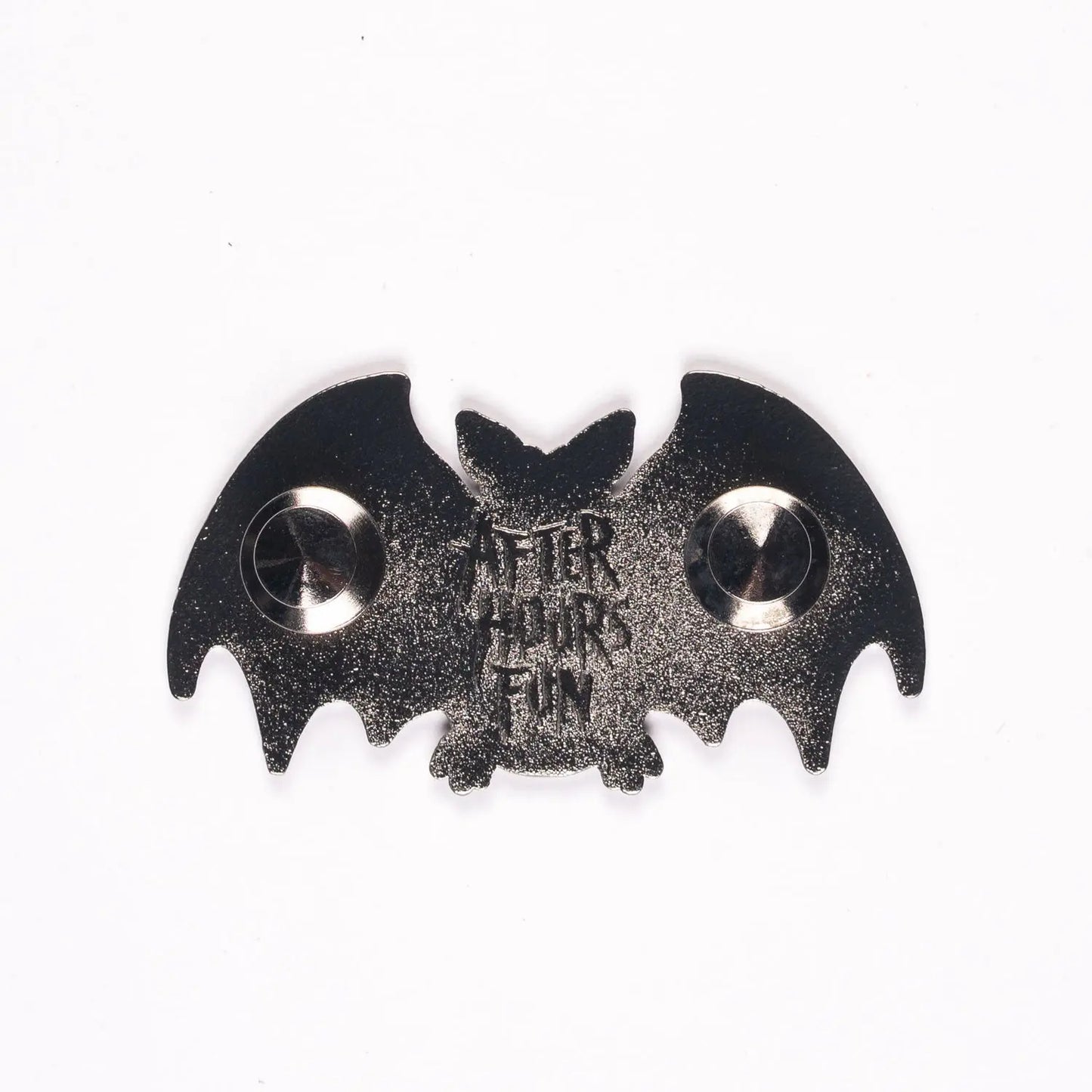 Spooky Bat" Enamel Pin (Glow-in-the-Dark) AFTERHOURSFUN