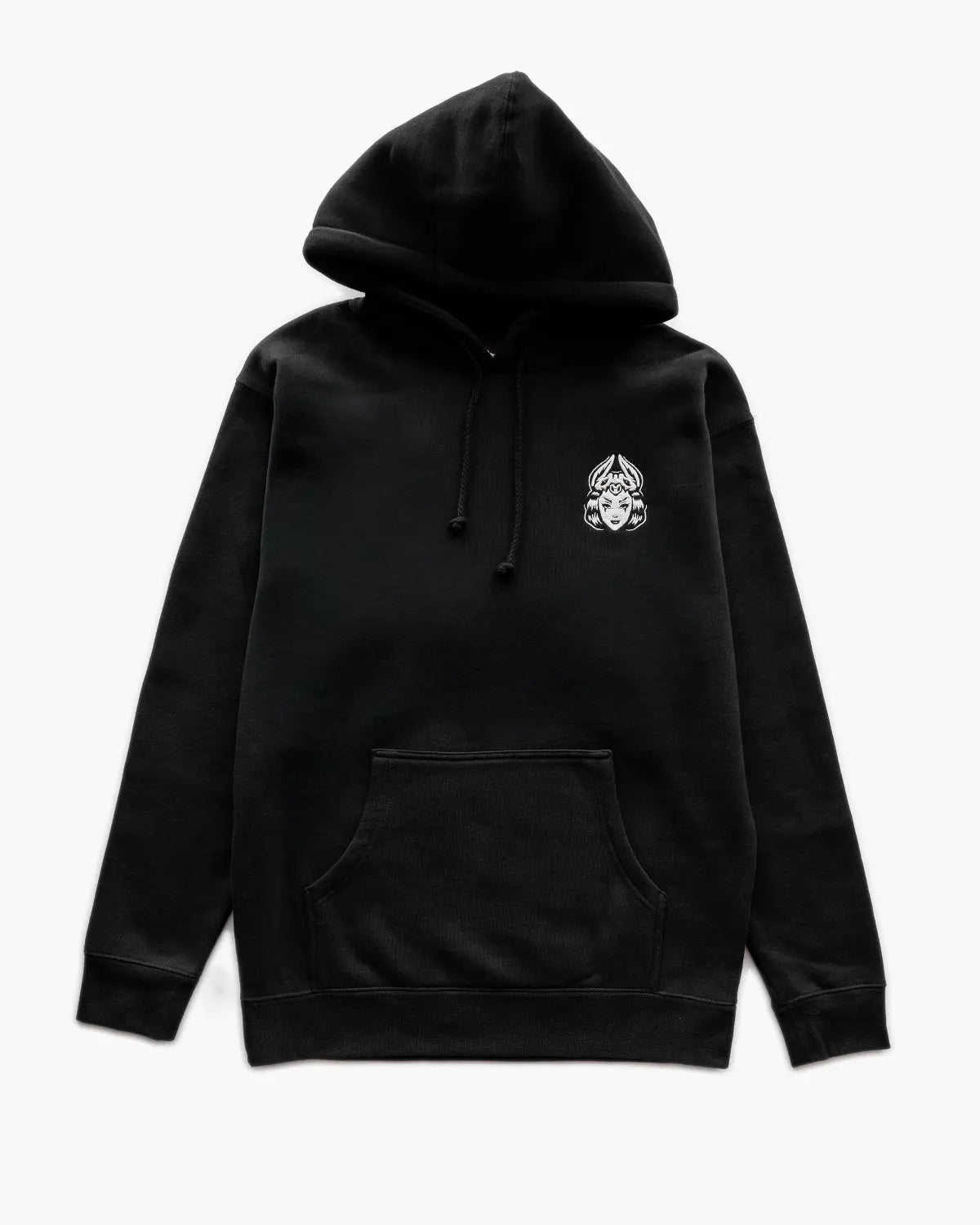 Vintage Batgirl© Limited Edition Hoodie - Hand Screen Printed - Black AFTERHOURSFUN