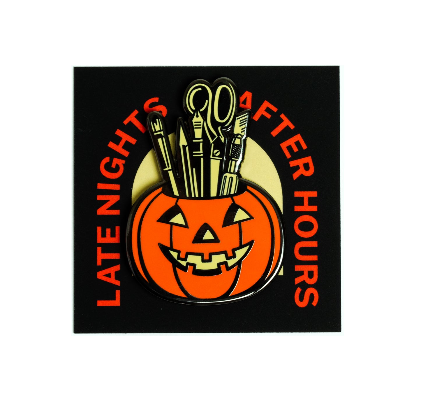 Late Nights After Hours Pin