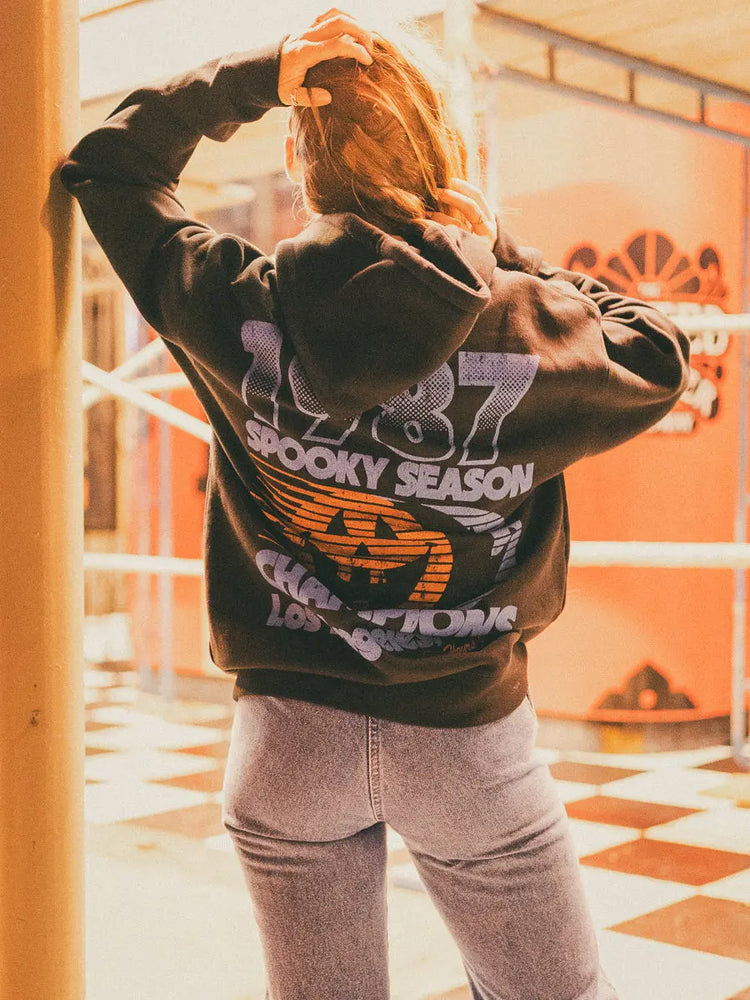 model wearing spooky season 87