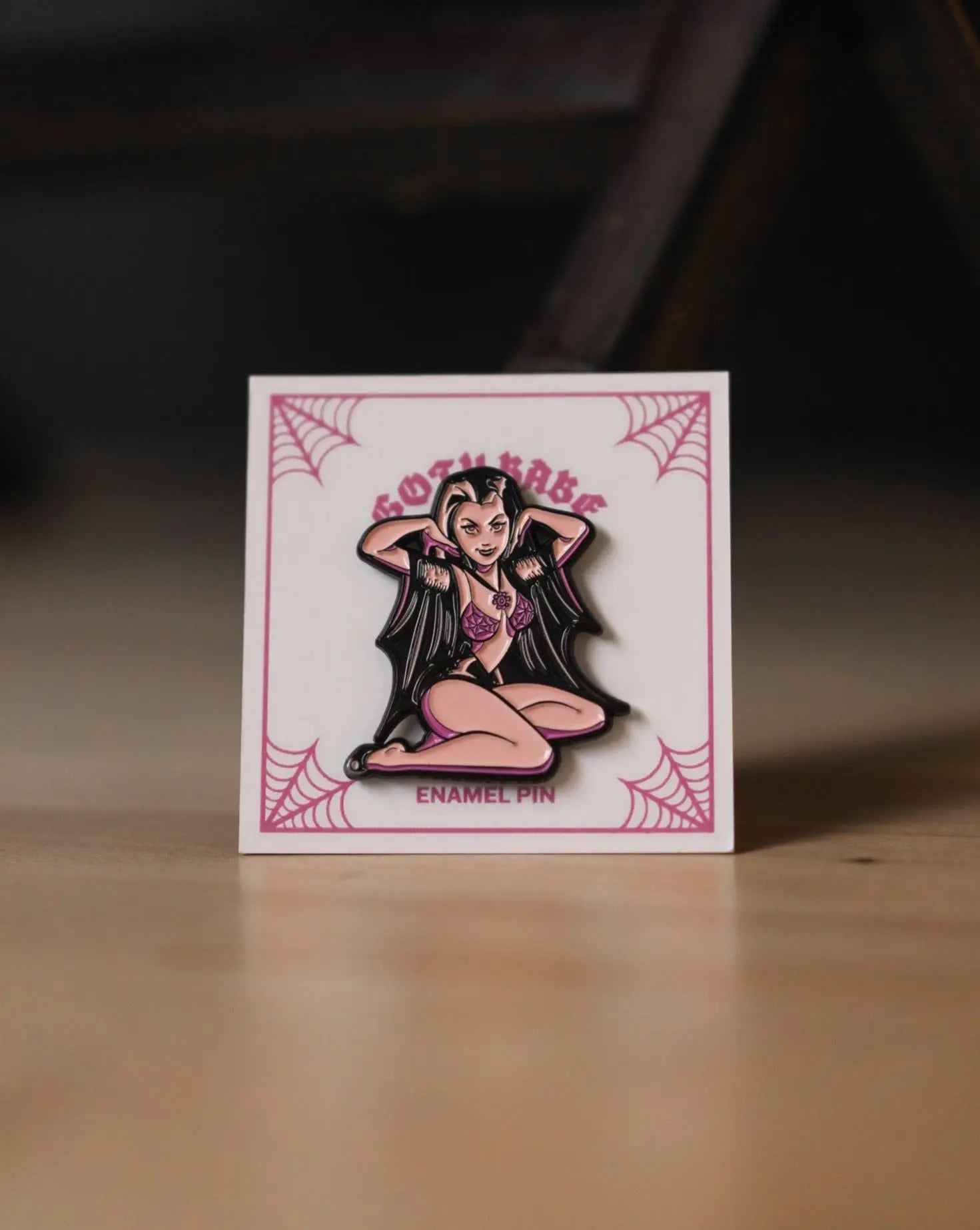 Munster Rose Enamel Pin AFTERHOURSFUN