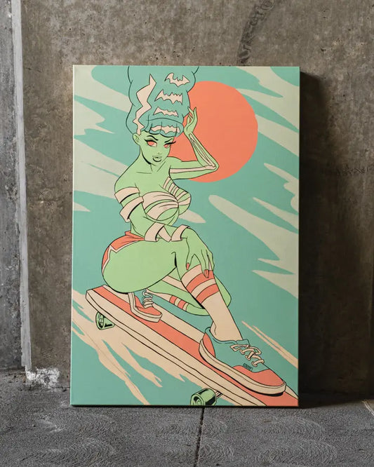 Cali Vibes Acrylic Painting 2024 AFTERHOURSFUN