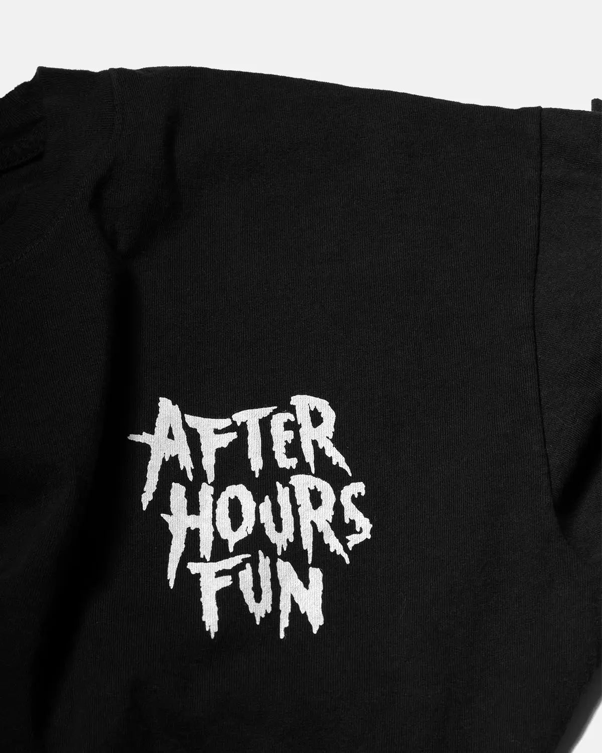 DOODLES TEE GOTH BLACK AFTERHOURSFUN