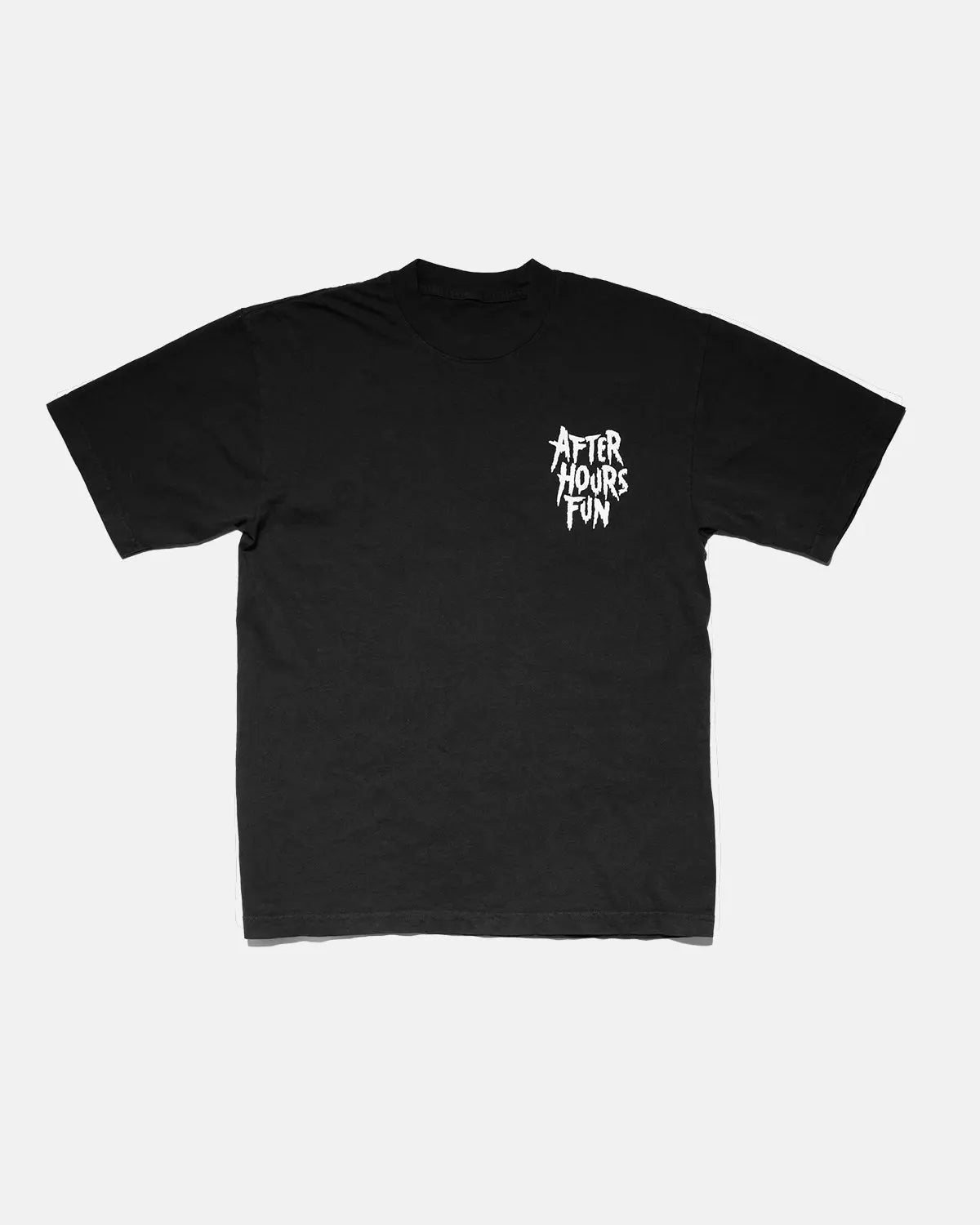 DOODLES TEE GOTH BLACK AFTERHOURSFUN