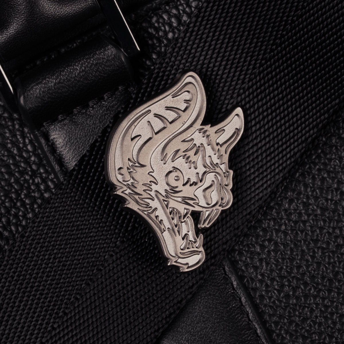 Batface Icon" Enamel Pin (Gunmetal Finish)