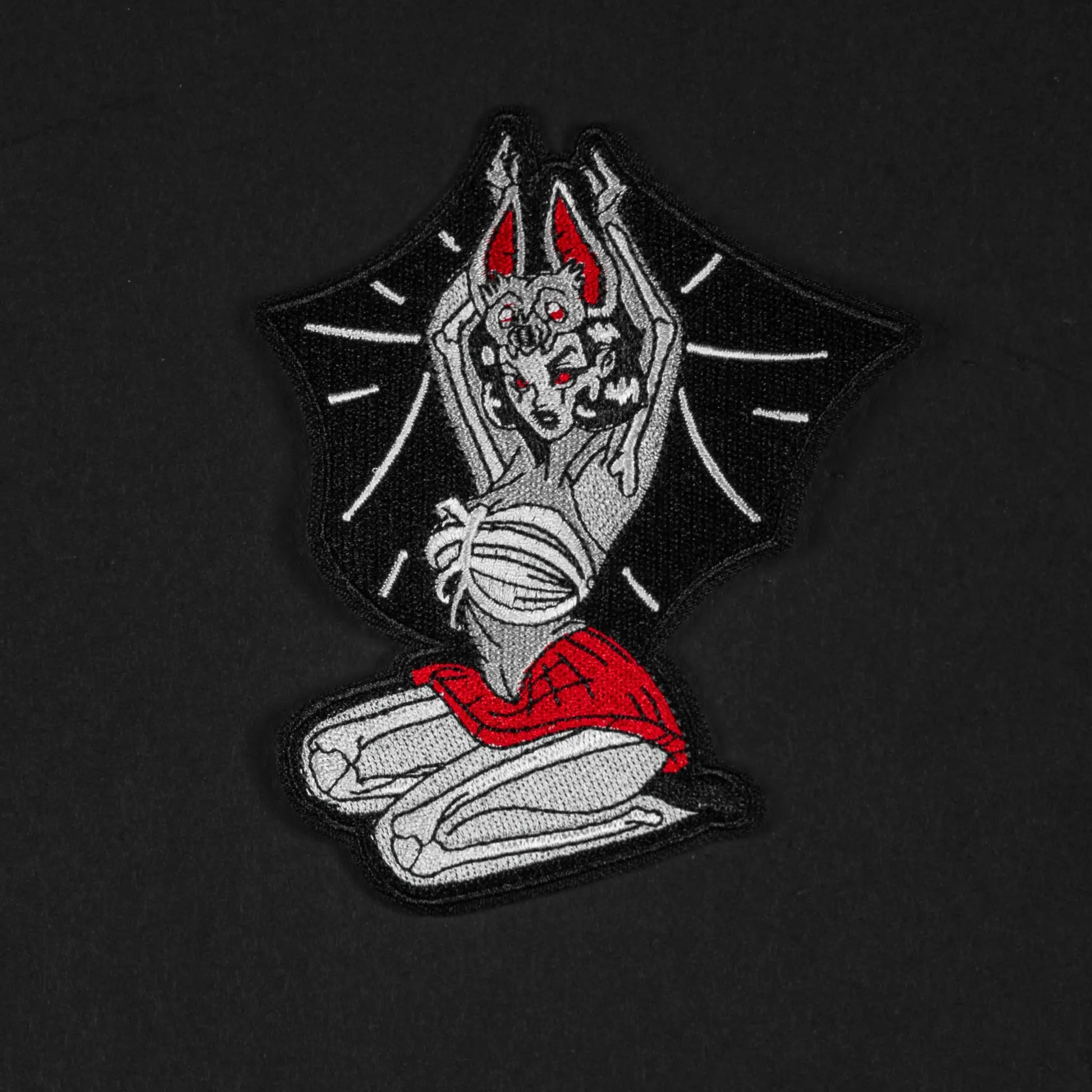 VINTAGE BATGIRL EMBROIDERED PATCH (5" Large) AFTERHOURSFUN