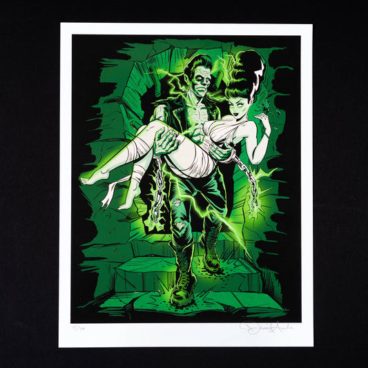 MATCHING ENERGIES - 11x14 Art Print AFTERHOURSFUN