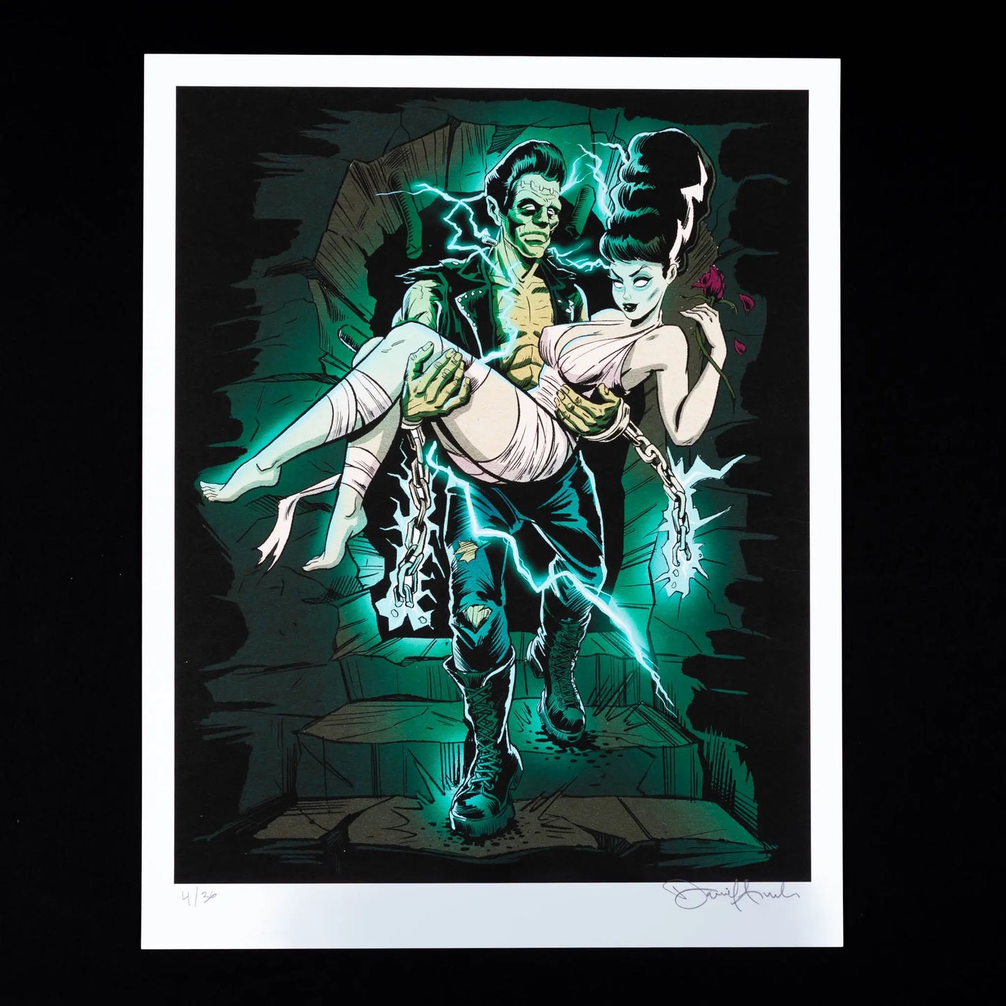 MATCHING ENERGIES - 11x14 Art Print AFTERHOURSFUN