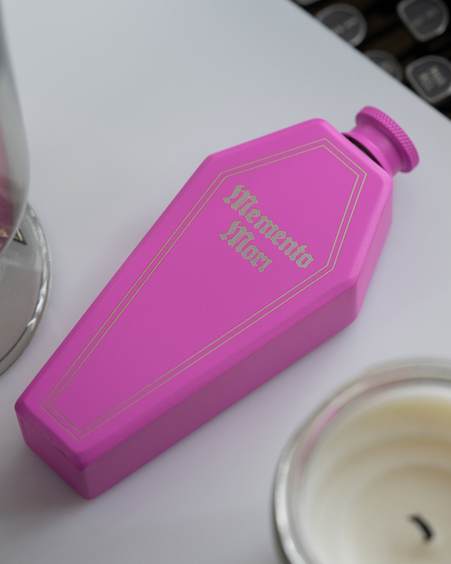 Till Death Do Us Part Barbie Pink Flask