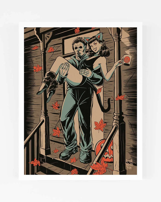 HOMECOMING GICLEE ART PRINT 11 x 14 in (unframed) AFTERHOURSFUN