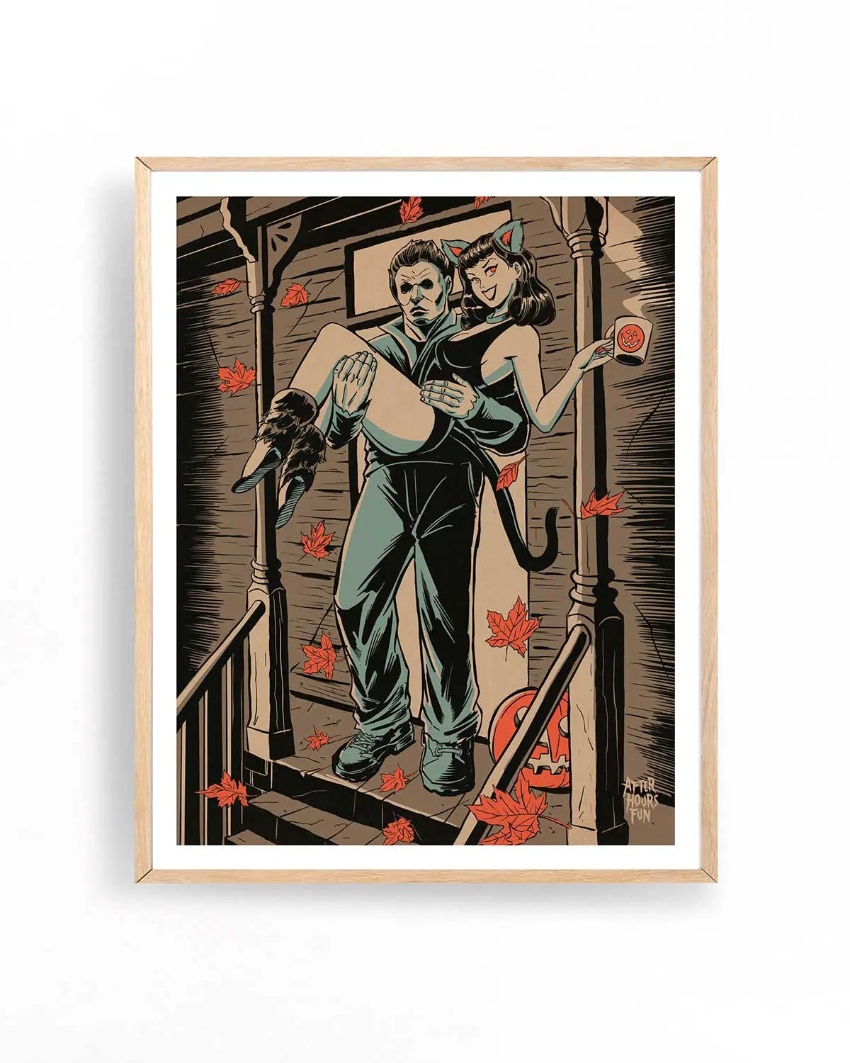 HOMECOMING GICLEE ART PRINT 11 x 14 in (unframed) AFTERHOURSFUN