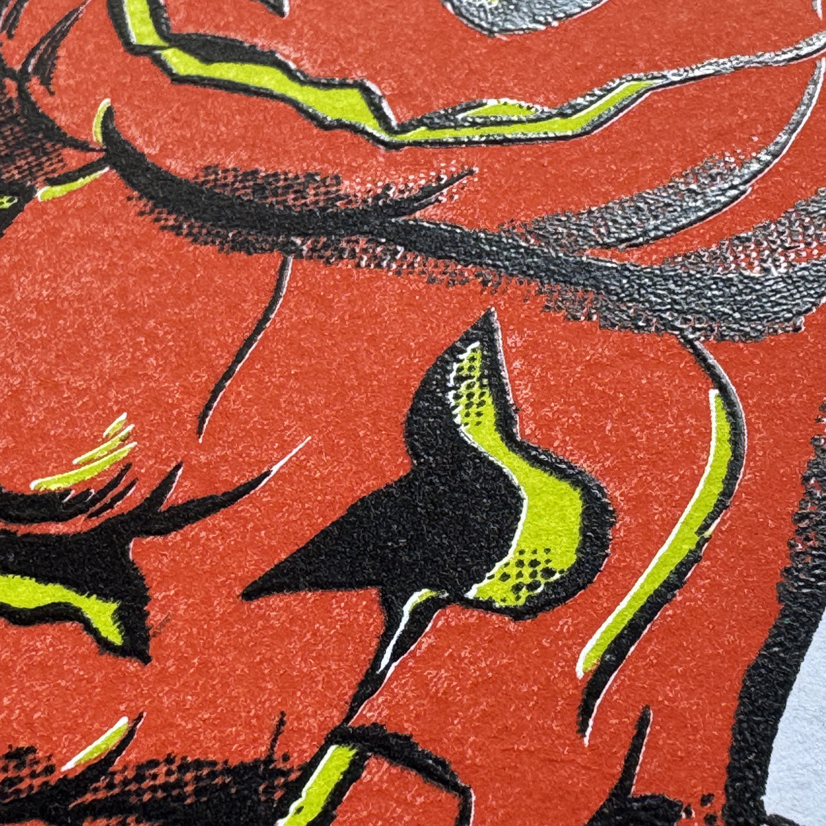 "Midnight Greta" Multi-Color Screen Print (Signed Original) AFTERHOURSFUN