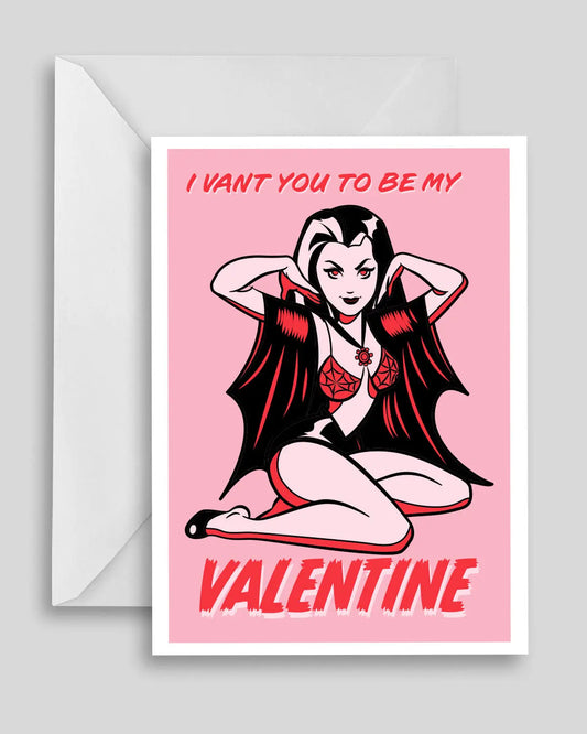 MUNSTER ROSE VALENTINE CARD AFTERHOURSFUN