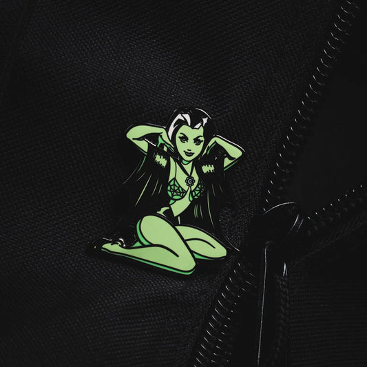 Goth Babe Enamel Pin (Limited Edition of 50)