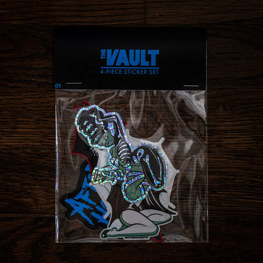After Hours Fun limited edition holographic vinyl sticker from The Vault Series 01 collection