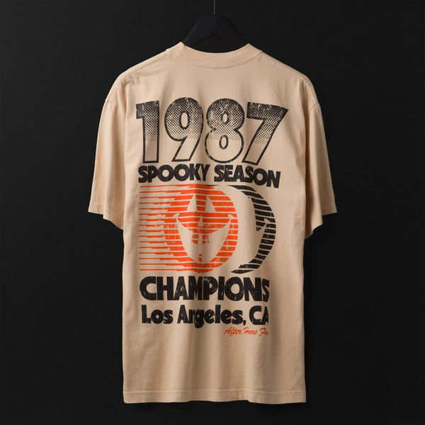 Spooky Season 87' Vintage Tee | Heavyweight 80s Horror Streetwear