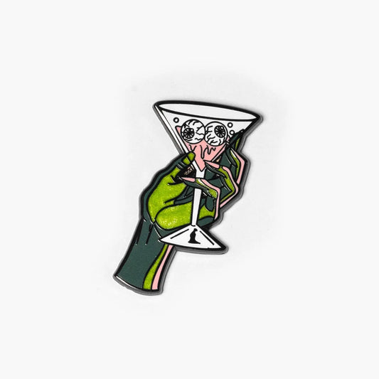 Cocktail Time Enamel Pin AFTERHOURSFUN