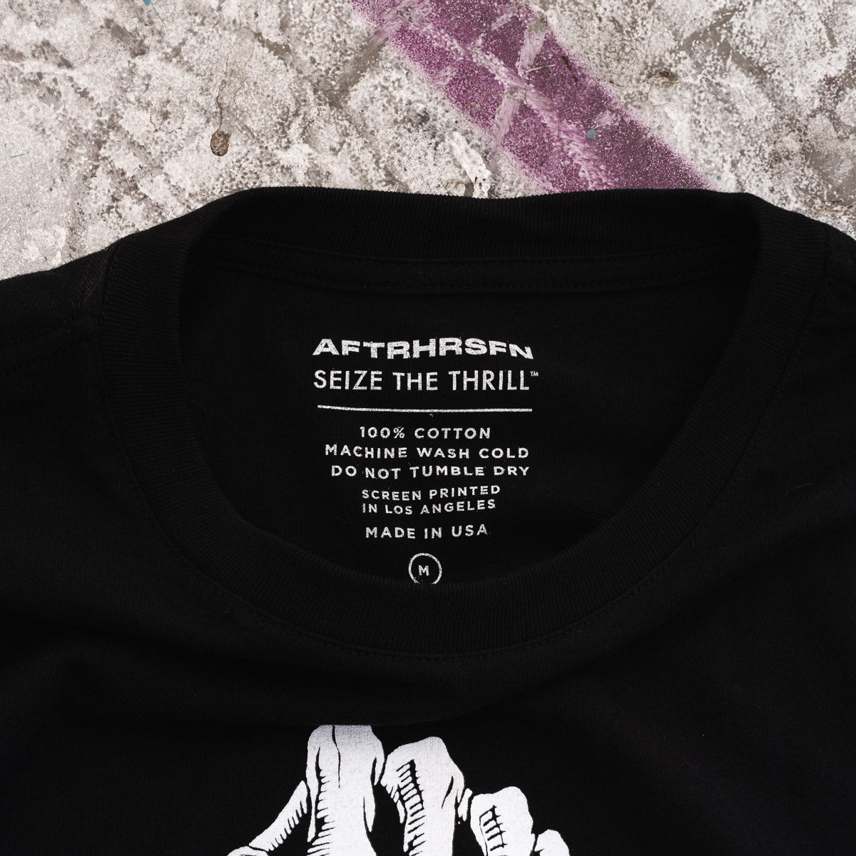 Spooky Lunch Pale Tee — Glow Edition