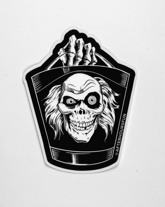The Grinning Skull Glow Sticker — Tales From After Hours Vol. 1