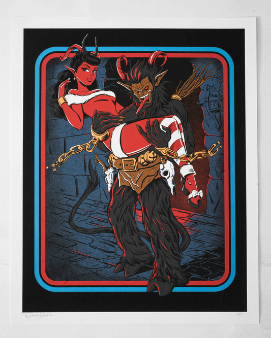 Krampus Nights Limited Edition Signed Numbered 1/20 AFTERHOURSFUN