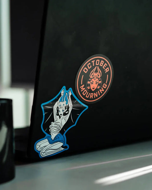 'October Mourning' Vinyl Sticker | AFTER HOURS FUN AFTERHOURSFUN