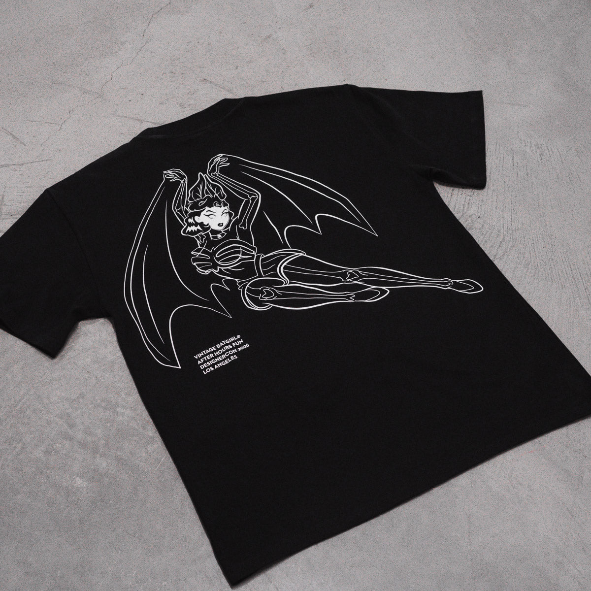 Bundle: Bride Bones + Vintage Batgirl Heavyweight Tees