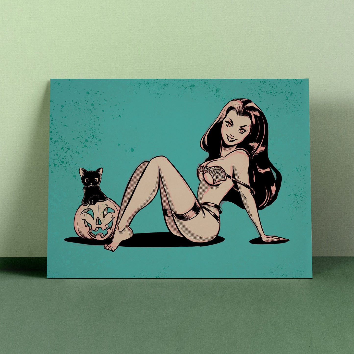 Lily Munster SWAGGY Art print
